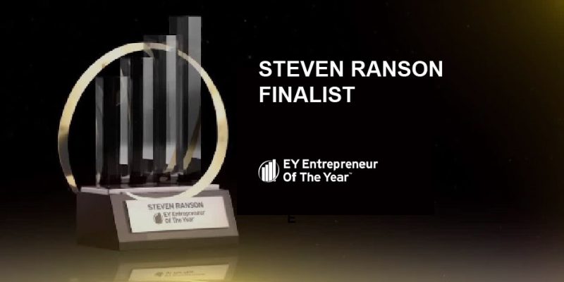Steven Ranson is named 2016 EY Entrepreneur Of The Year Finalist