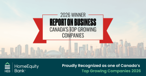 The Globe and Mail Names HomeEquity Bank in its Ranking of Canada’s Top Growing Companies for a Sixth Time